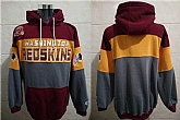Washington Redskins Gray & Gold All Stitched Hooded Sweatshirt,baseball caps,new era cap wholesale,wholesale hats